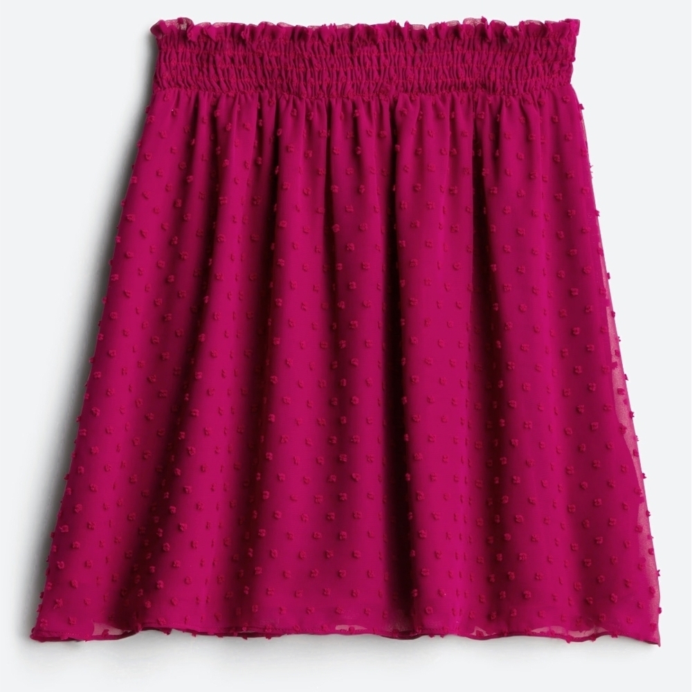 French Grey - Marlena Textured Mini Skirt